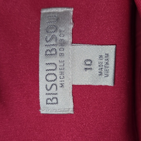 Bisou Bisou Vibrant Pink Midi Dress - Picture 2 of 4